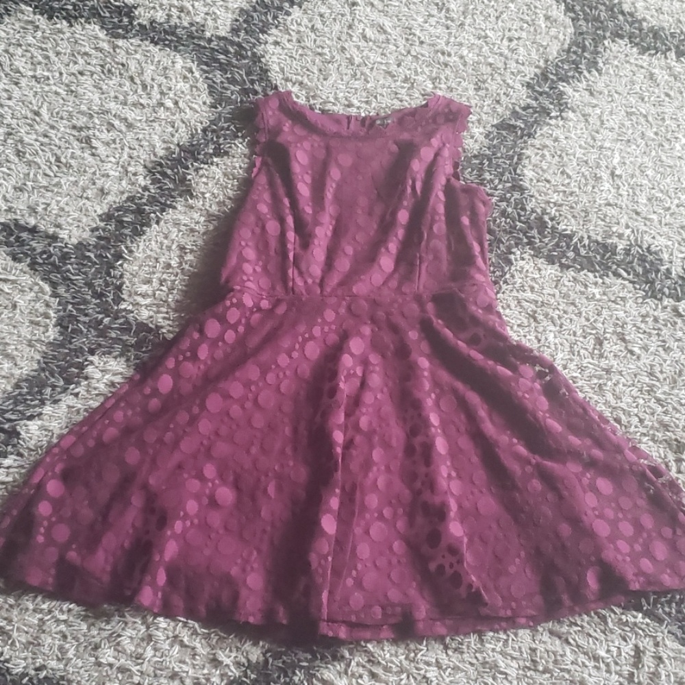 Purple dress